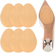 Quacc 6 Pairs Non Slip Shoes Pads Self-Adhesive anti Slip Sole Shoe Grips, Shoe