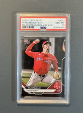 2025 Topps NOW Road To Opening Day WALKER BUEHLER BLACK  1/10 PSA 10