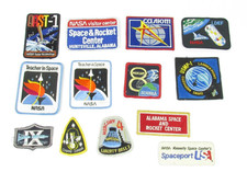  2 Nasa/Space Patches Lot of 13 Different Assorted Sized New Unused