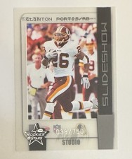 Clinton Portis 2005 Leaf Rookies & Stars Slideshow /750 #SS-23 - Washington