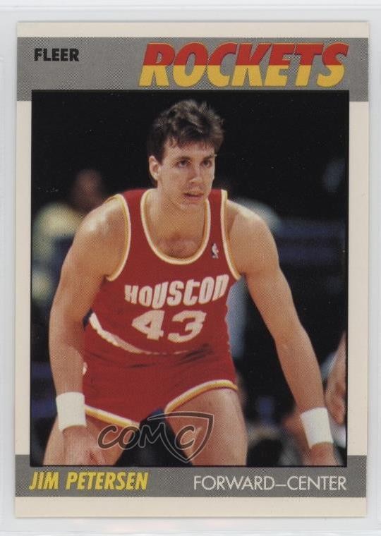 1987-88 Fleer Jim Petersen #86 05v0