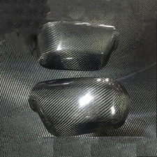Real Carbon Fiber Side Mirror Cover Trim For 2003-2008 Mazda 2 3 Mazda 6 Abs 2pc Real Carbon Fiber Side Mirror Cover Trim For 2003-2008 Mazda 2 3 Mazda 6 Abs 2pc