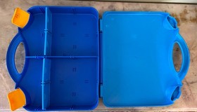 LEGO Juniors 10659 Blue Vehicle Suitcase - 100% Complete with Manual & Suitcase