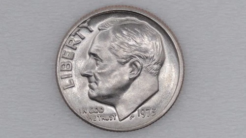 1973 P Roosevelt Dime Uncirculated BU From Mint Set  **FREE SHIPPING**