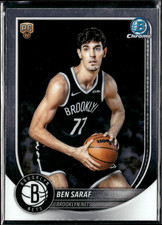 Ben Saraf - 2025-26 Bowman Basketball #BCV-26 Base Chrome Variations