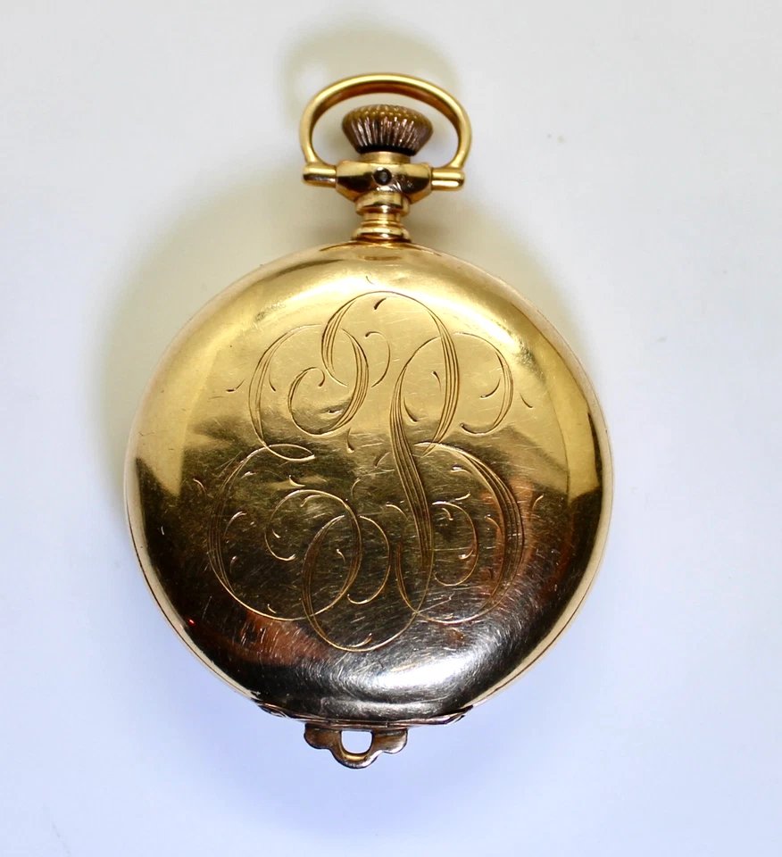 1904 Hampden MOLLY STARK  7 Jewel 14K Solid Gold, Size3/0s, Full Hunter - Image 2 of 4