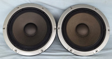 Pair R.C.L. 1290 90W 8Ohms 12" Bass Speakers with Mounting Surrounds Working