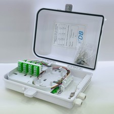 16 Port Fiber Optic Closure 1x16 SC/APC PLC Splitter Distribution Terminal Box