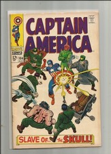 Captain America: Slave of the Skull No. 104,  VF-/VF August  1968