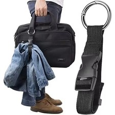 Travel Luggage Strap Suitcase Hanging Bag Holder Hook Buckle Belt UK