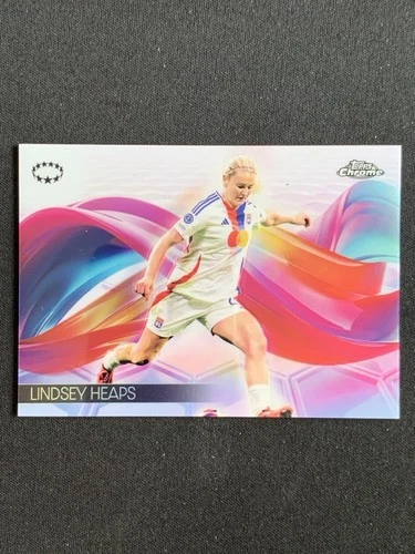 Lindsey Heaps 2024-25 Topps Chrome UWCL Helix SSP #H-6