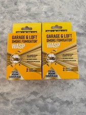 Image of 2PK DEADFAST GARAGE LOFT SMOKE FUMIGATOR KILLS ALL FLYING CRAWLING INSECTS WASPS