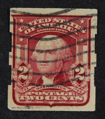 CKStamps: US Stamps Collection Scott#320A 2c Washington Used Vending Machine