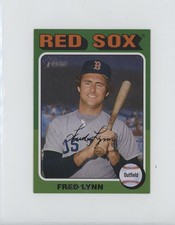 2024 Heritage High Number Oversized 1975 Topps Baseball Fred Lynn #OB-8 2y0