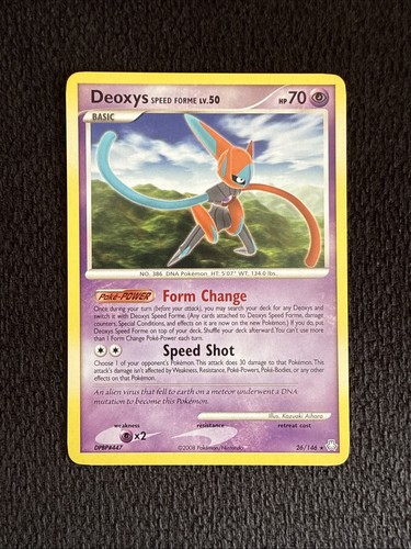 Deoxys Speed Forme Rare Legends Awakened 26/146 LP
