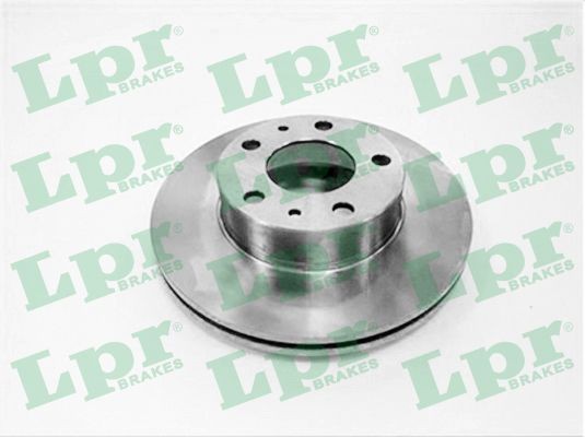 Disque de frein F2006V LPR anti-vibration pour corriger le sifflement FIAT Ducato