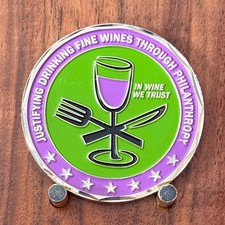 BSD Winers & Diners Tucson Arizona Double Sided Challenge Coin  M#35