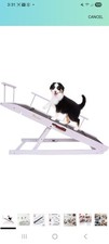 Adjustable Dog Ramp for Couch Folding Pet Ramp for Adjustable Height