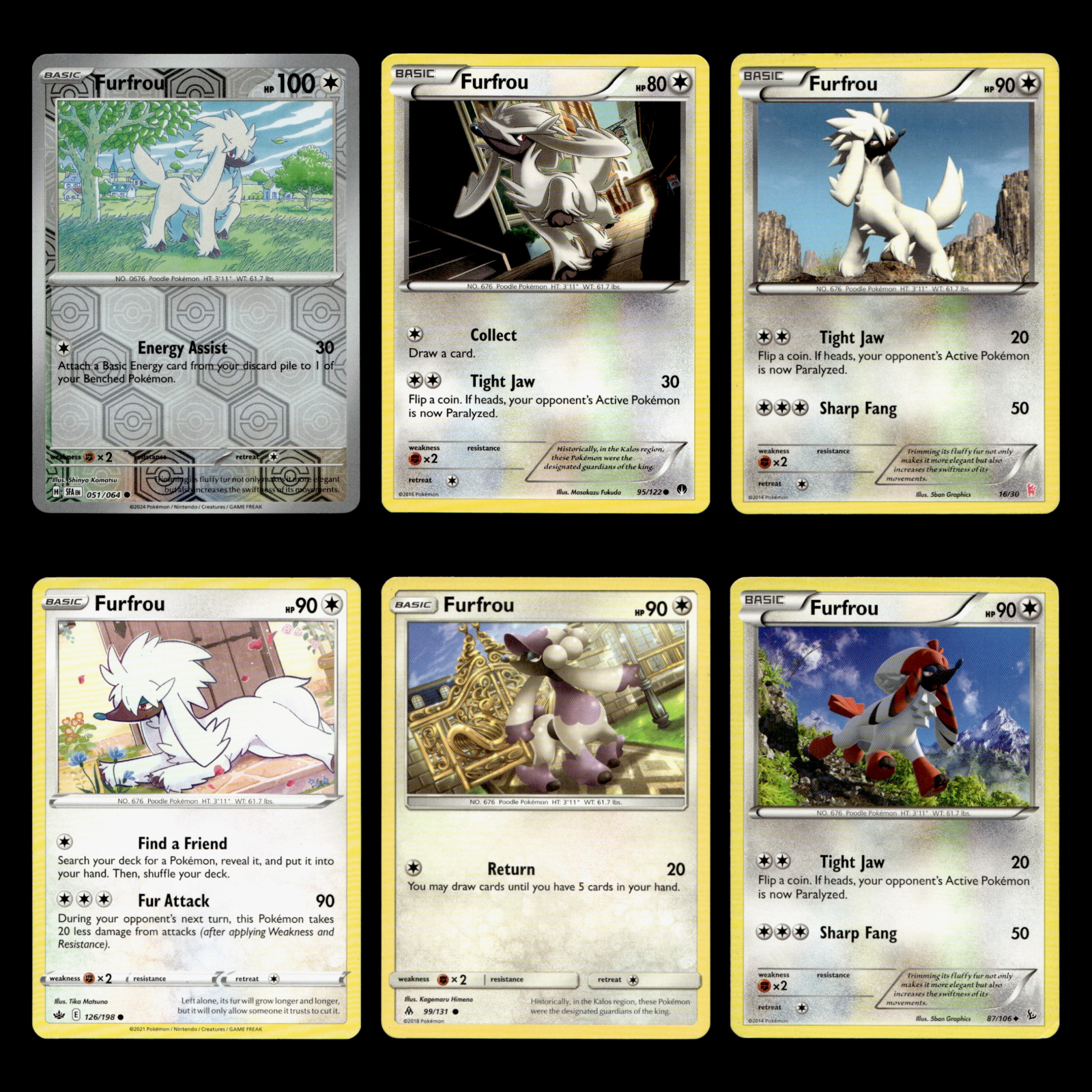 6x Furfrou Lot Pokemon Cards Collection Set Deck Building TCG | eBay 6x Furfrou Lot Pokemon Cards Collection Set Deck Building TCG | eBay