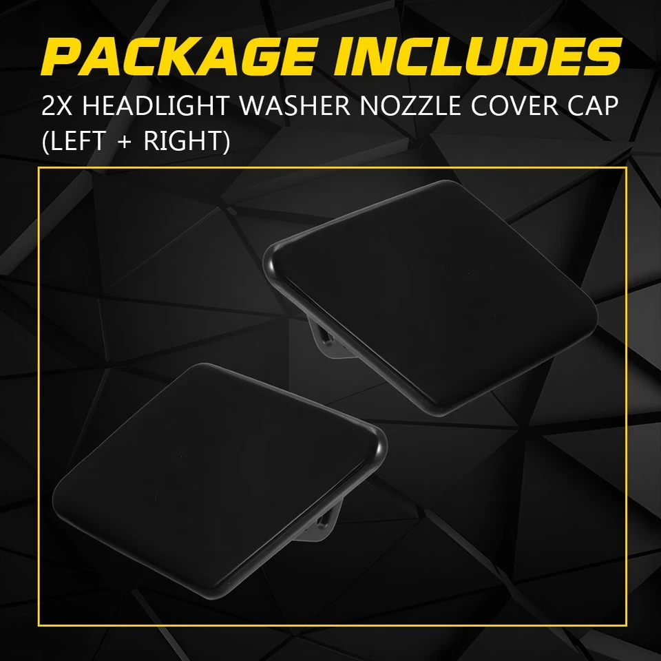 Tapas de cubierta de boquilla de lavado de faros para BMW 325i 328i 330i 335i 2006-2008 2-10X Foto 4 de 4