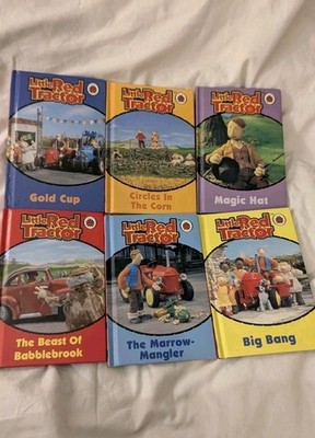 Little Red Tractor Bundle Of 6 Hardback Books Bing Bang, Hold Cup, Magic Hat 