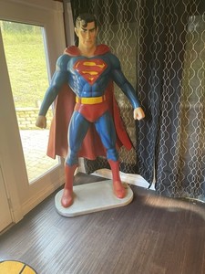 Life size  Superman Statue 6’ Tall