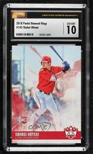 2018 Panini Diamond Kings SP Shohei Ohtani #145 CSG 10 Gem Mint 1b9