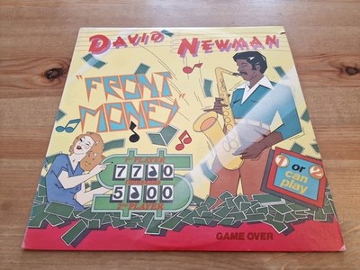 David Fathead Newman-Front Money-vinyl LP-Warner Bros.VG+/VG