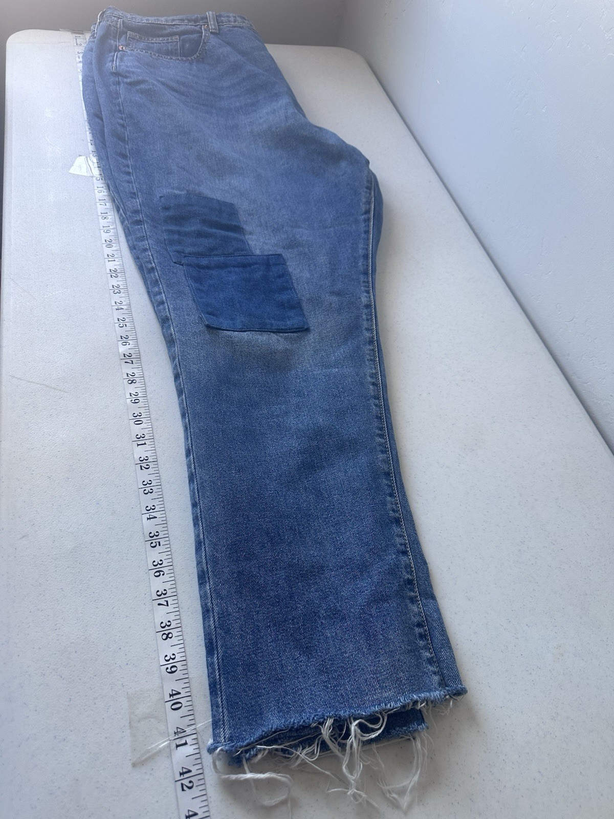 NEW Universal Thread Women's High-Rise Patch Boyf… - image 6