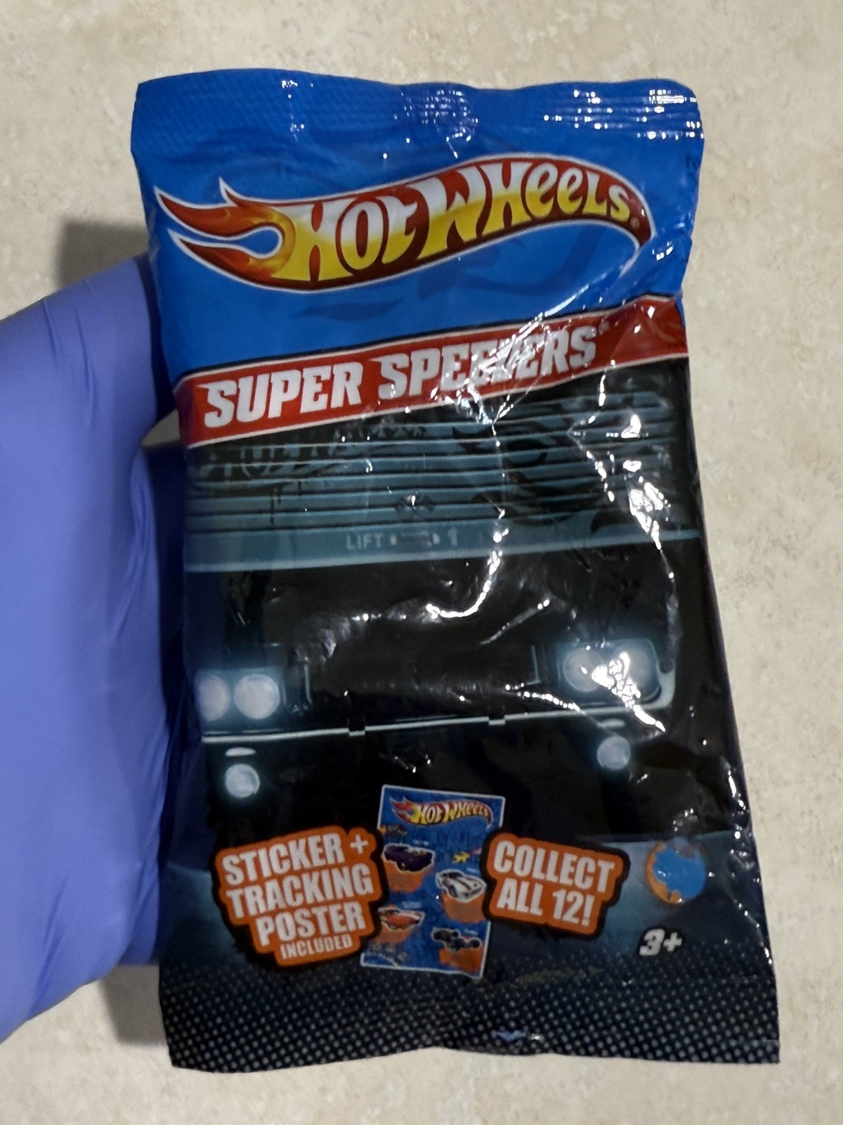 2012 Hot Wheels Prototype H-24 Super Speeders Red- Kroger exclusive!
