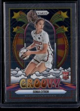 2025 Panini Prizm WNBA Sonia Citron 13 Washington Mystics Groovy RC
