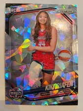 Kiki Iriafen - 2025 Panini Prizm WNBA Prizms Ice Variation Rookie Card