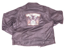 Harley Davidson Men's Leather Jacket XL Vintage