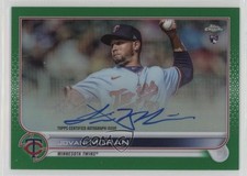 2022 Topps Chrome Rookie Green Refractor 62/99 Jovani Moran #RA-JMO Auto 1g5d