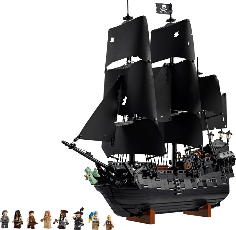 ICONS: Captain Jack Sparrow's Pirate Ship #10365 New Sealed Package Version