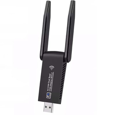 USB Stick Wifi 5 1300mbps E Bluetooth 5.0 Stecker And Play Windows Mac Mu-Mimo_