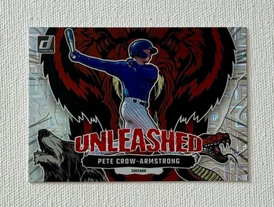 2023 Donruss Unleashed Vector #10 Pete Crow-Armstrong INSERT Parallel ROOKIE RC