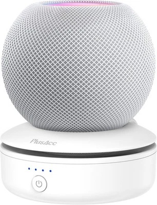 HomePod Mini Akku Station Tragbare Ladestation 10000mAh Weiß mit Kabelmanagement - Bild 1 von 4