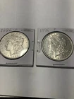 Two brilliant AU. Morgan Dollars, 1896-P and 1886-P