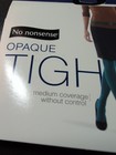 2 Pair No Nonsense Silky Opaque Tights Size XL Espresso & Cobblestone New  — photo 6