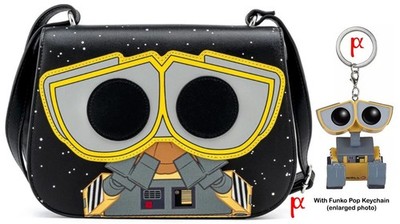 Loungefly Disney Pixar WALL-E Eve Boot Earth Day Funko Pop Cosplay Bag Keychain