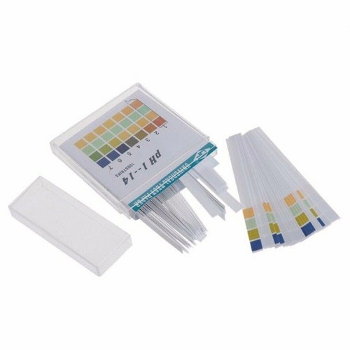 100x PH Teststreifen Indikatorpapier f��r pH Wert 1 14 einfach und schnell - Bild 8 von 10
