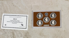 2012 United States Mint - America the Beautiful Quarters Proof  Set OGP w/COA