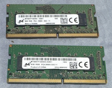 Micron 16GB 2x8GB DDR4 2666MHz PC4 21300 SODIMM 1Rx8 Laptop RAM