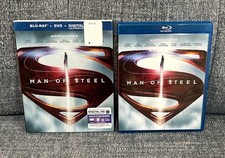 Man of Steel Blu-ray, DVD 2013 W/ Slipcover