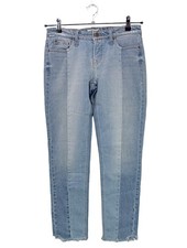 CAMBIO Hüftjeans Damen Jeans Gr. DE 36 blau Street-Fashion-Look