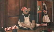 TEDDY BEAD DOOR DRAFT STOPPER HOME DECOR CROCHET PATTERN INSTRUCTIONS