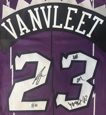 Fred VanVleet Signed Autographed Toronto Raptors Jersey BAS COA BET ON YOURSELF