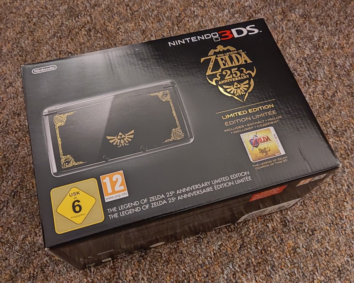 NINTENDO 3DS - ZELDA - 25TH ANNIVERSARY - LIMITED EDITION