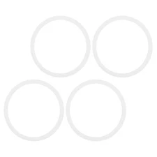  4pcs Replacement Tumbler Lid Gasket For Water Bottle Silicone Ring Round Seal